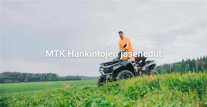 Ajoneuvoedut MTK Hankinnoilta