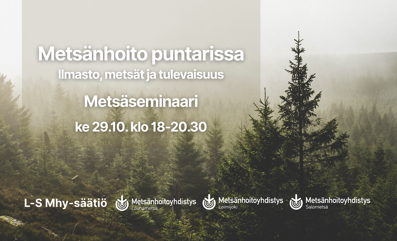Osallistu maksuttomaan Metsäseminaariin!